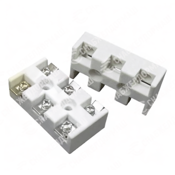 Керамический клеммный блок 3-контактный открытый