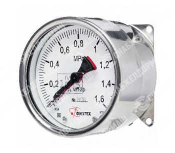 Манометр железнодорожный МП-2ф-100-(0-0,6)-1,5-IP54