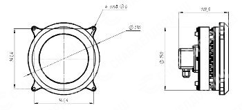 СВЕТОДИОДНЫЙ БУФЕРНЫЙ ФОНАРЬ ССД-БФ21