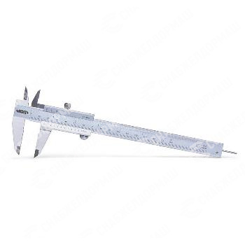 Нониусный штангенциркуль с цилиндрическим глубомером