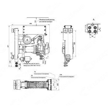 Контактор электропневматический ПК-753Б2 (1 размыкающий контакт)