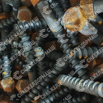 Шуруп путевой с 6-тигранной головкой ЦП-54 М24х195