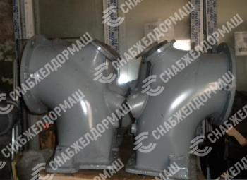 Патрубок выхлопной правый 10Д100.18.030сб