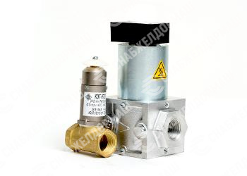 Электромагнитные газовые клапаны КЭГ-9720 (нормально закрытые)