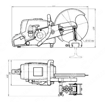 Станок рельсорезный СТРР-1