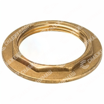 Контргайка фланцевая 2" латунь