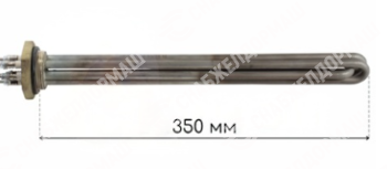 Блок ТЭН 1,2кВт для масла (350мм) G1 1/4" (3*тэн 70 А 8,5/0,4 Z нерж) 220/380В