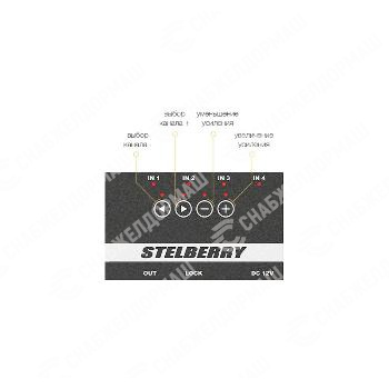 4-канальный цифровой аудиомикшер Stelberry MX-310