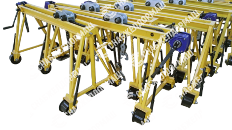 Кран козловой ручной КР2